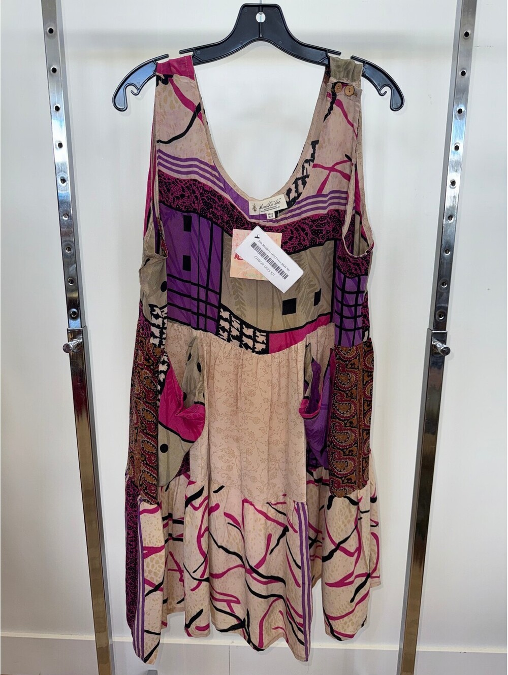Kantha Bae Tunic Dress, Free Size
